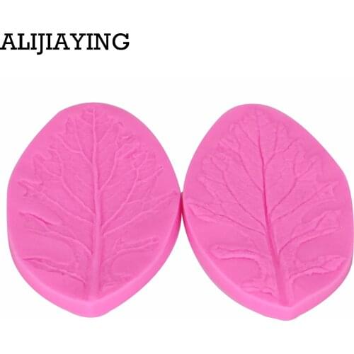 M0977 Plum blossom Petal Flower Leaf Veiner Silicone Mold Cake Decorating Fondant Impression Flower Mold Sugarcraft Mold