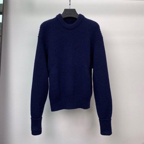 Autumn Winter Fashion 11.19 Temperament Keep Warm Soft Comfortable Wool Knit Pullover Women Casual Short Sweater Knitwear