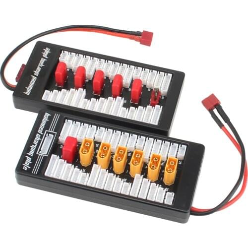Multi 2S-6S Lipo Parallel Balanced Charging Board XT60 /T Plug For RC Battery Charger B6AC A6 720i Parallel Charging Plate Board