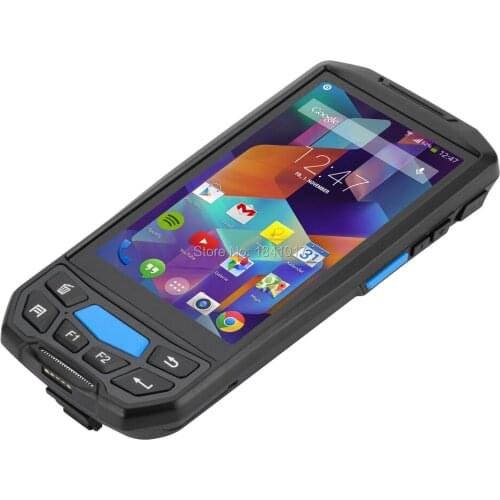 Pda scanner qrcode lf rfid android handheld reader integrate 1d 2d barcode scanner data collection terminal GPS with SIM SD slot