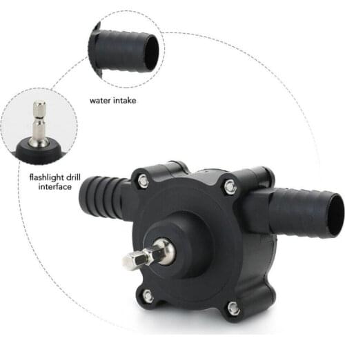 Portable Electric Drill Pump Water Mini Hand Self-priming Transfer Pumps Multifunction Power Tools