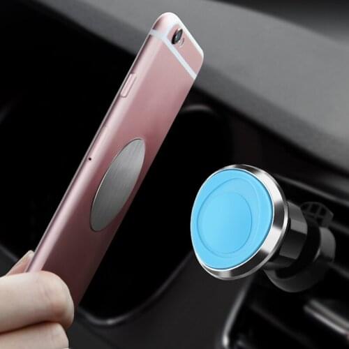 Finer Adjustable Angle Car Air Vent Outlet Grille High Quality Magnetic Phone Stand Holder Accessories