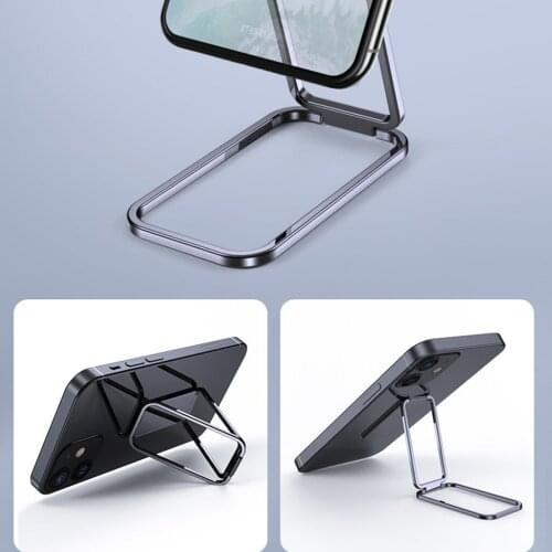 Adjustable Cell Phone Stand Phone Holder for Desk Portable Small Size Desktop Dock Compatible with iPh-one XR XS X 9 8 7