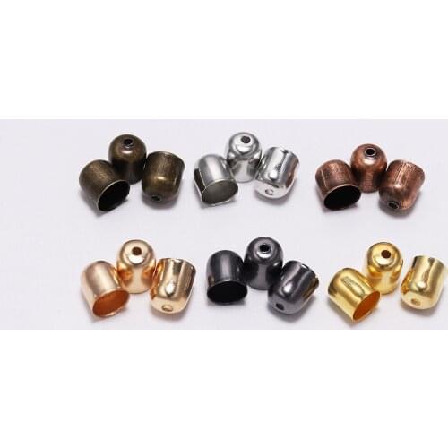 50-100 pces Fringe buckle cap pendant earring stud earclip earring pendant DIY handmade earpiece metal material bag accessories