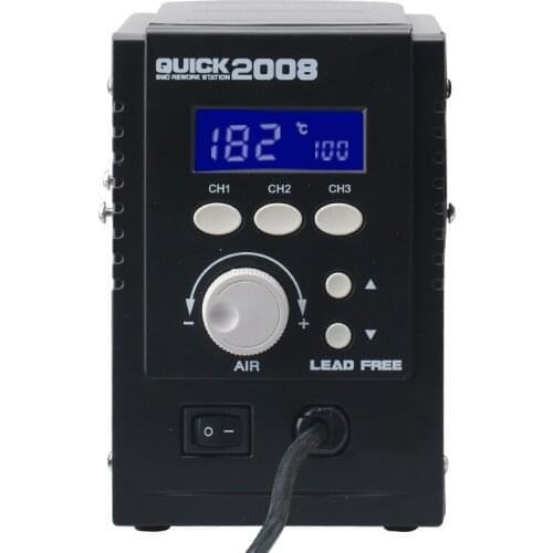 2008 hot air gun desoldering station lead-free anti-static adjustable temperature digital display mobile phone repair constant t