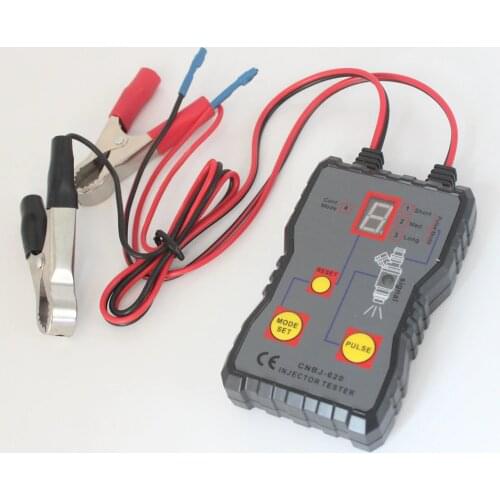 Fuel Pressure Tester Injector Tester Fuel Injector 4 Pluse Modes Tester Powerful Fuel Pump System Diagnostics Analyzer CNBJ-620
