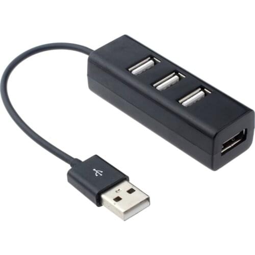 Ipega Hot-sale Computer HUB Mini USB 2.0 Hi-Speed 4-Port Splitter Hub Adapter Connector For PC Computer 1 pc Drop Shipping