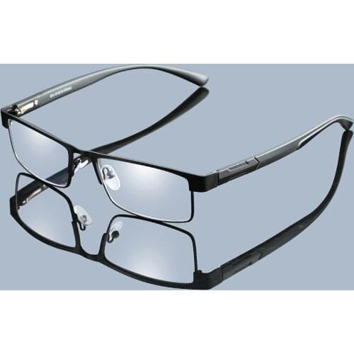 Veshion Reading Glasses Men Women High Quality Alloy Eyeglasses Non Spherical 12 Layer Coated Lens male female