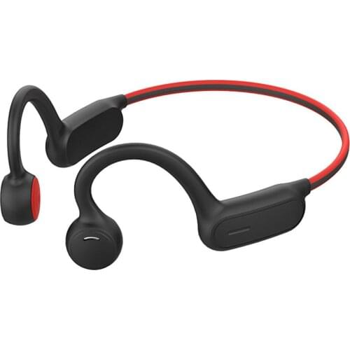 Waterproof For Bluetooth 5.0 Wireless Headphones Bone Conduction Earphones Outdoor Sport Headsets With Microphone Drop Shipping