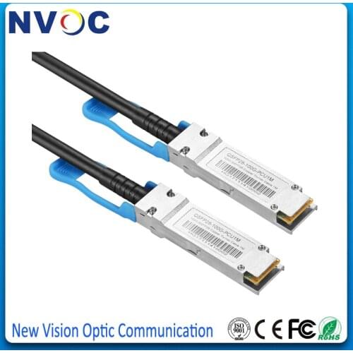 2Pcs/Lot,100Gb QSFP28 to QSFP28 26AWG 5M Passive Direct Twinax Copper Cable,100G QSFP28 DAC Copper Cable