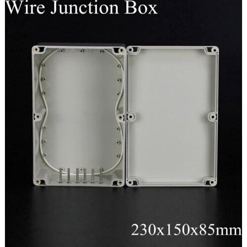 230x150x87mm ABS IP65 Waterproof Plastic Wire Junction Box Distribution Enclosure Project Case Electronic Terminal Instrument