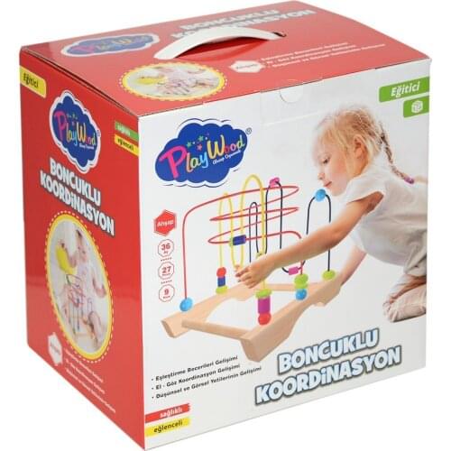 354-ONY IN THE BOX WOODEN beaded KOORDİNASYON