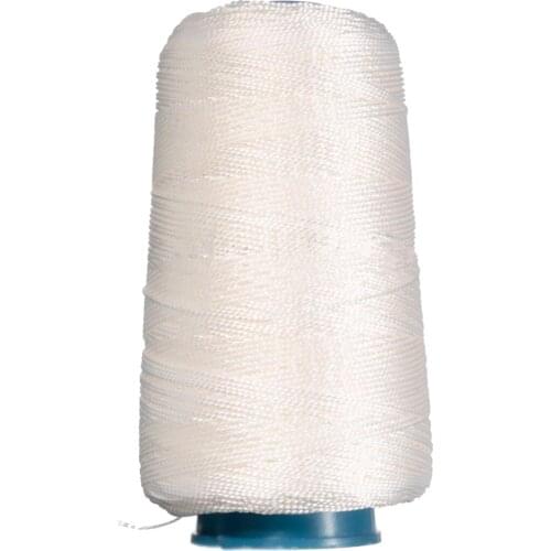400m 80lbs Nylon Twisted Bowstring Thread Fishing String Sewing Cord Kite Line, White