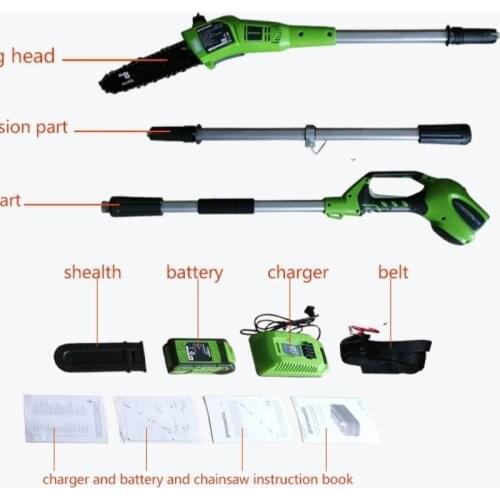 Cordless tree pruner