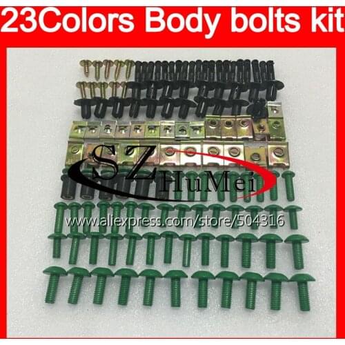 Fairing bolts full screw kit For HONDA NSR250R 90 91 92 93 MC21 NSR 250R NSR250 R 1990 1991 1992 93 Windscreen bolt screws Nuts