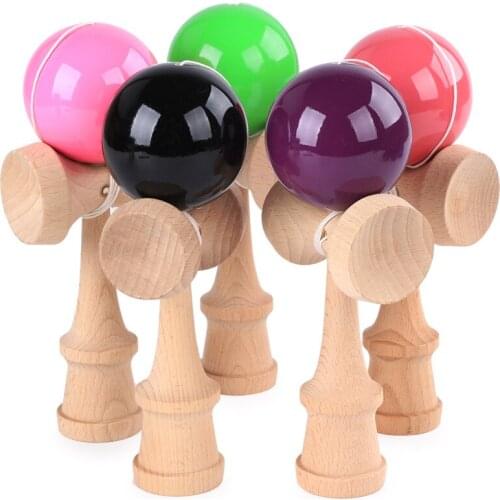Wooden Toys Outdoor Sport Yida Horse Toy ball colourful design beech wood kids & adult Outdoor Ball Sport