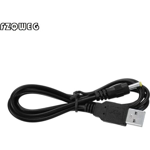 FZQWEG 50 PCS USB To DC 4.0x1.7mm Plug 5V Power Charging Cable Supply For PSP 1000/2000/3000 Charge Cable