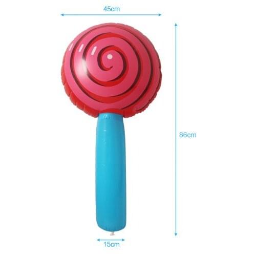 Lollipop toy model oversized Inflatable Lollipop Toy Model Oversized Inflatable Candy Annual Meeting Activity Game