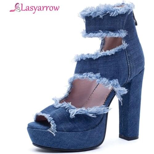 Womens High-heeled Shoes Lasyarrow China