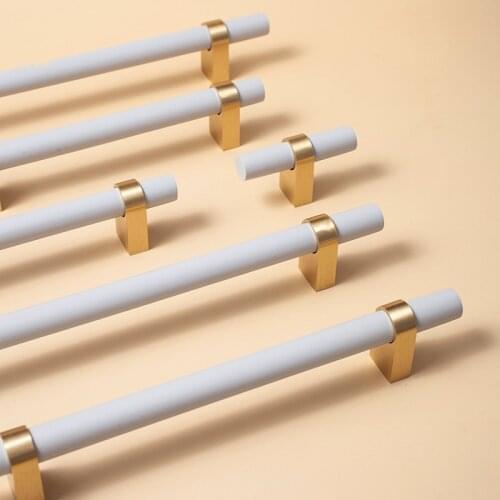 Log brass handle Nordic Office Shoe cupboards Window Bedroom Interior Cabinet Knob and Kitchen door accessories