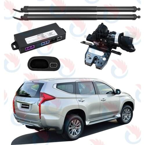 Better Smart Auto Electric Tail Gate Lift for Mitsubishi Pajero Sport 2016+ years, very good quality,with suction lcok