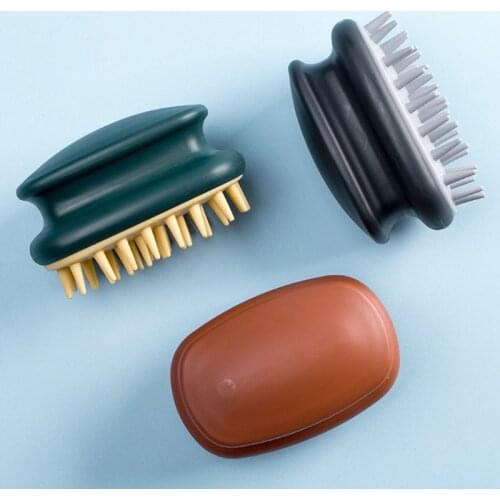 Scalp Massager Shampoo Brush Waterproof Soft Silicone Hair Scalp Brush Massager For Hair Clean and Head Relax