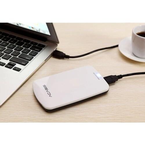 ACASIS FA-05U 2.5 Inch USB2.0 External Hard Drive Disk HDD Enclosure Case With Cable For 9.5mm SATA HDD 10062TW
