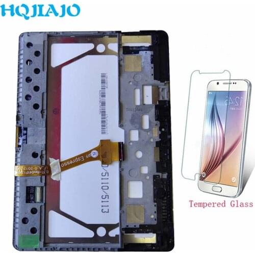 Tablet LCD & Panel For Samsung Galaxy Tab 2 10.0'' P5100 P5110 LCD Display Touch Screen Digitizer Frame For Samsung P5100 P5110