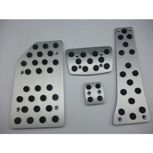 DEE Car Accessory For Hyundai Sonata 2011-2014 Fuel Brake Foot Rest Automatic pedals Plate Accelerator AT pedal Pads Stickers