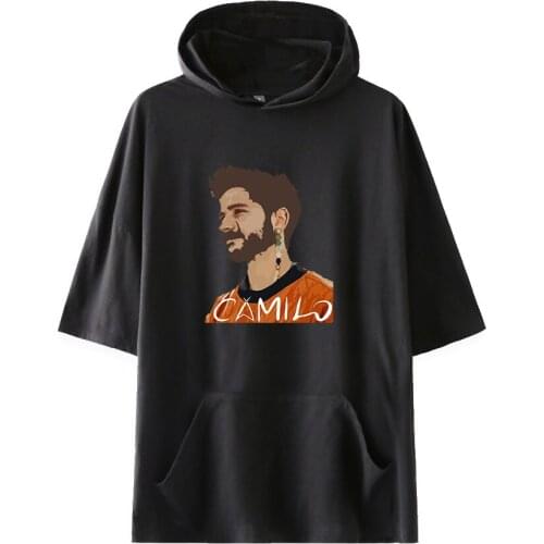 Camilo Echeverry Fashion Hooded T shirts Unisex Summer Short Sleeve T-shirts Hot Sale Casual Streetwear Clothes