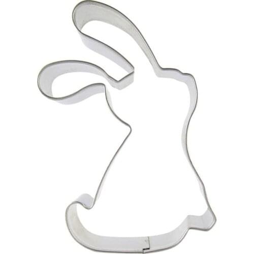 Long Ear Rabbit shape cookie cutting molds, Bread cutter, baking tools, cake decorating soft candy tools