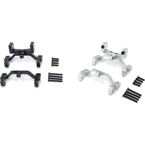 For MN D90 D91 D96 MN99S 1/12 RC Car Upgrade Parts Metal Pull Rod Base Seat & Axle Up Servo Bracket Mount Accessories