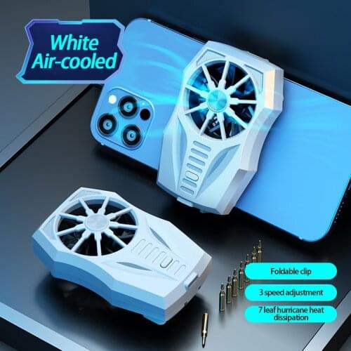 GT05 Universal Mobile Phone Radiator Mobile Game Cooling Artifact Portable Fan Holder Heat Sink For IPhone Samsung Huawei Xiaomi