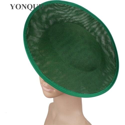 Imitation Sinamay Wedding Fashion Fascinator Base 30 CM Size Make For Women Wedding Hat Fascinatos DIY Hair Accessories Bride