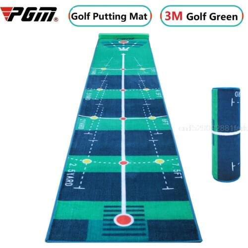 Golf Putting Mat Thick Smooth Practice Putting Carpet Rug For Indoor Home Office Golf Training Aids 3 Bonus Balls