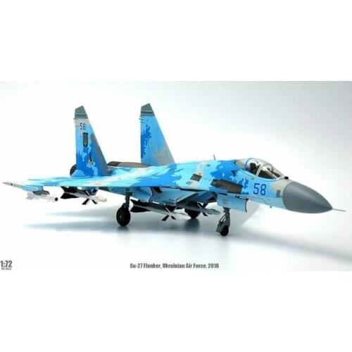1:72 Scale Su 27UB Flanker-C fighter model toy 2010 Kazakhstan Air Force Static simulation product Aircraft Airplane Models