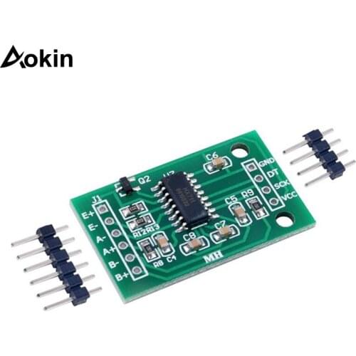 2pcs Hx711 Weight Weighing Load Cell Conversion Module Sensors Ad Module for Arduino Microcontroller
