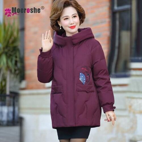 Женские длинные пуховики Moeroshe China At AliExpress