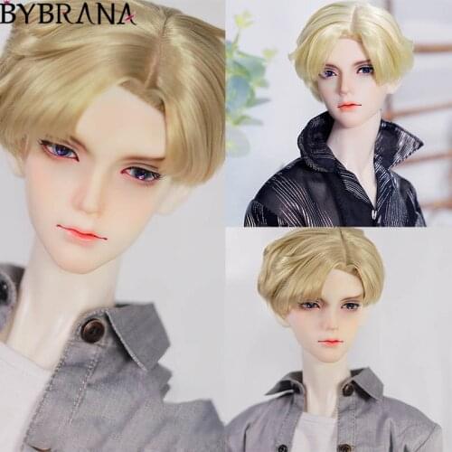 Bybrana Bjd Wigs Are Divided Into Idol Super Soft, Mohair High Temperature Silk Fake Hair, Daily Styling