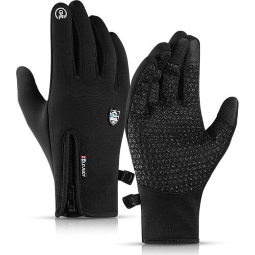 Xiaomi Outdoor Cycling Gloves Men Windproof Waterproof Touch Screen Women Full-finger Sports Winter Warm Velvet Ski Gloves New