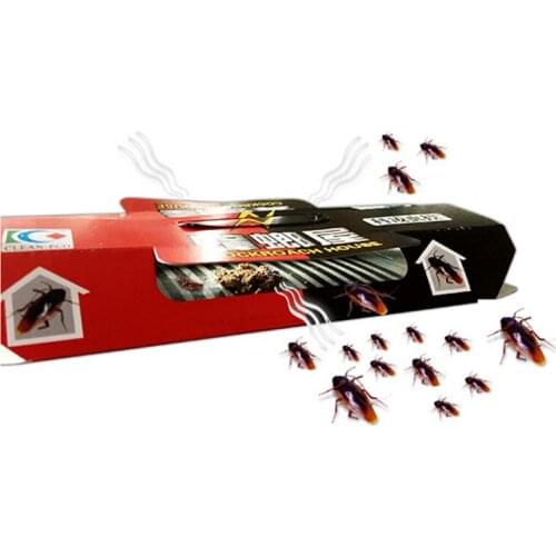 Cockroach Catcher Device Killing Cockroach House Bait Sticky Board Traps Non Toxic Super Sticky Trap Sticker Household Products