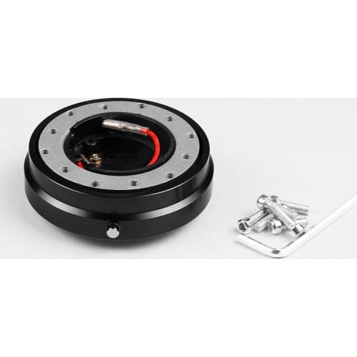 Quick Release Splined Hub Adapter Kit Snap Off Racing Titanium Steering Wheel