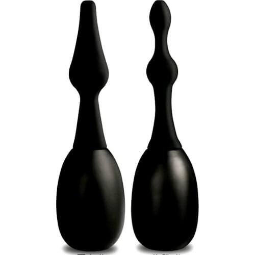 Sex Toys Silicone Enema Anal Shower Cleaning Enemator Anus Butt Plug Anal Cleaner Water Nozzle Plug Cleanling Vaginal Adult Toys