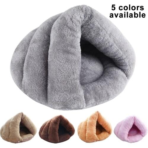 Slippers Style Dog Bed Lovely Soft Suitable Cat House Plush Puppy Warm Cave Plush Pet Mat For Sleeping Cushion Small Dogs Kennel