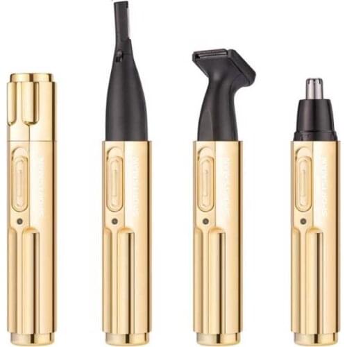 SM rechargeable electric nose trimmer 3 in1 nose trimmer eyebrow trimmer temples trimmer beard trimmer