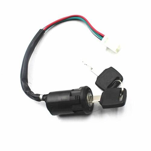 Universal Motorbike Ignition Switch Key with Wire For Honda Yamaha Suzuki Kawasaki Kazuma 90cc 110cc 125cc 150cc 200cc 250cc