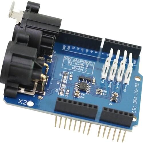 Zhiyi ODM OEM New Max485 DMX Shield Expansion Board Module Compatible For Arduino