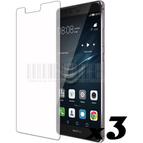 3PCS Films Front Clear LCD Screen Protectors Guard Cover Skin For Huawei Ascecnd P9