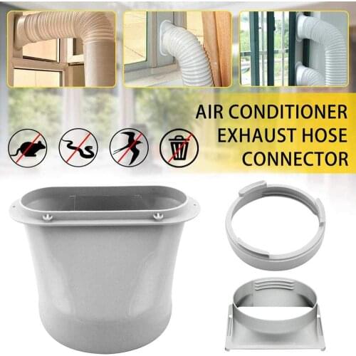 3 types of "Portable Interface Air Conditioning Body Exhaust Duct ABS Home Air Conditioner Parts Exhaust pipe connector