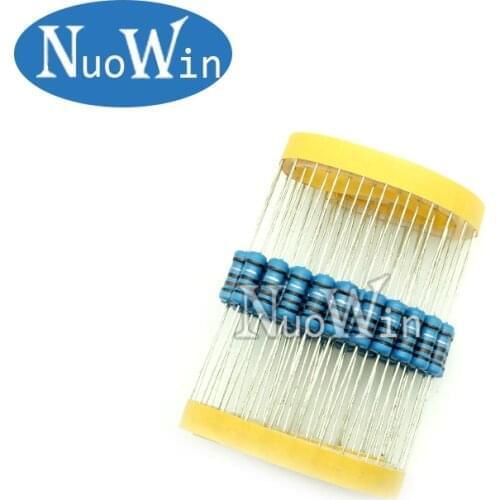 300pcs=30values X 10pcs Resistor Assorted Kit 1W 1% Metal Film Resistor 0.1R-750R ohm Set